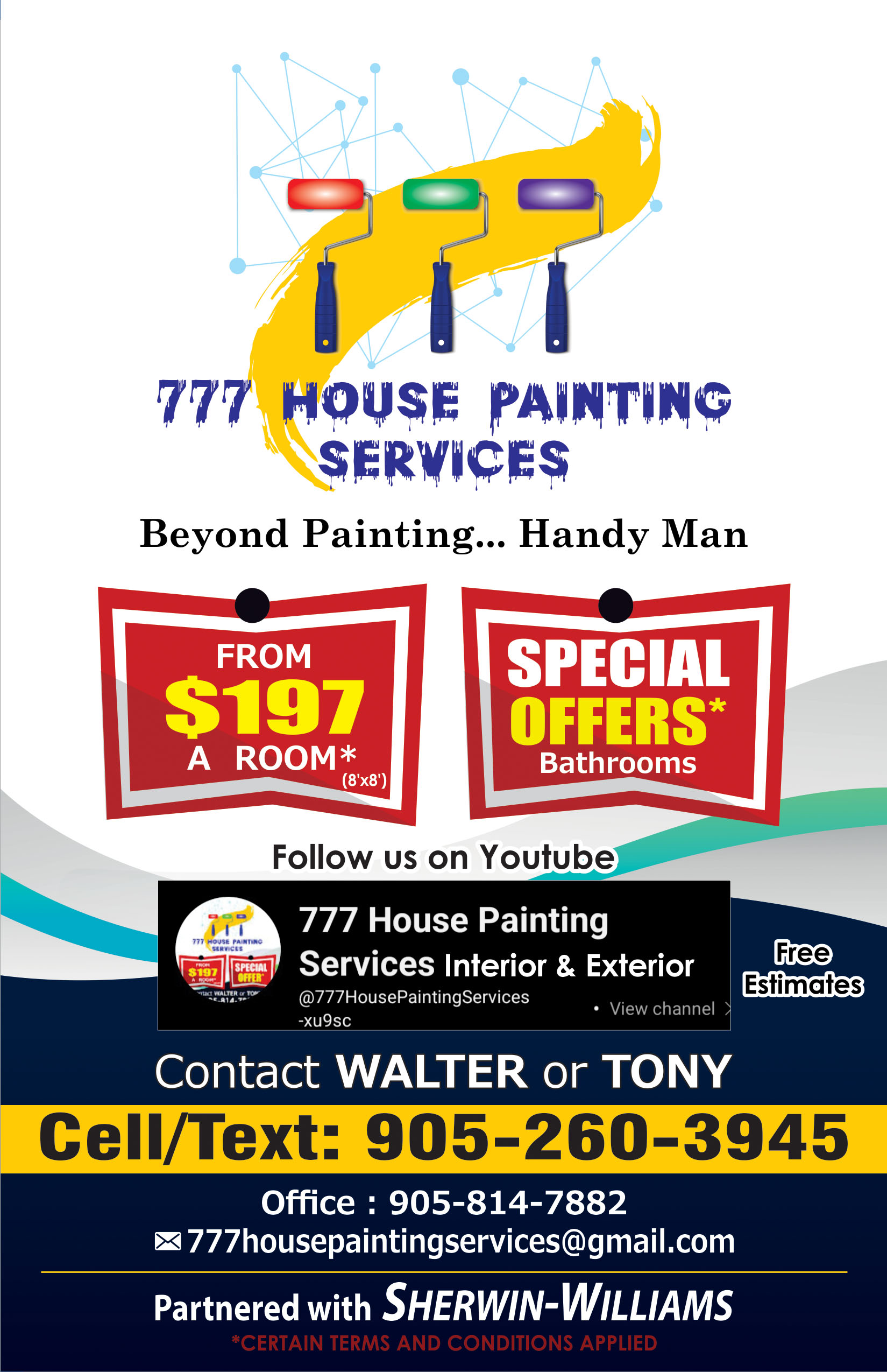 777 House Painting Services logo